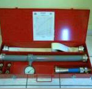 Mérősugárcső "C"-2"-os fali tűzcsapok vízhozamának mérése