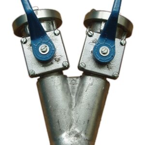 Háromágú osztó B csonk nélkül