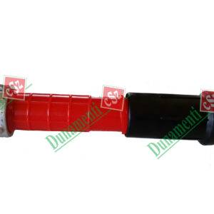 Műanyag sugárcső D-25 csonkkapoccsal