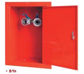 S1-H tűzcsapszekrény, tartozékokkal